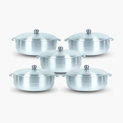 KLASSIC Heavy Gauage Caldero Wok Set | Woks Set with Lid