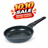 Klassic Die Cast Marble Coated Non-Stick Frying Pan – Black