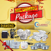 Klassic Complete Jahez Wedding Package Metal Finish Series - White Gold Editon