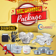 Klassic Complete Jahez Wedding Package Metal Finish Series - White Gold Editon