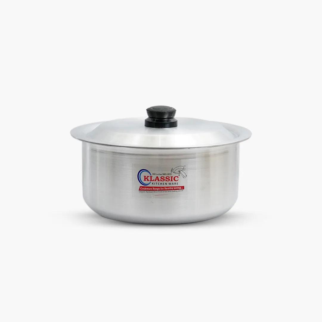 KLASSIC Premium Aluminum Metal Finish Salvano Pot / Casserole - Klassic kitchenware Pk