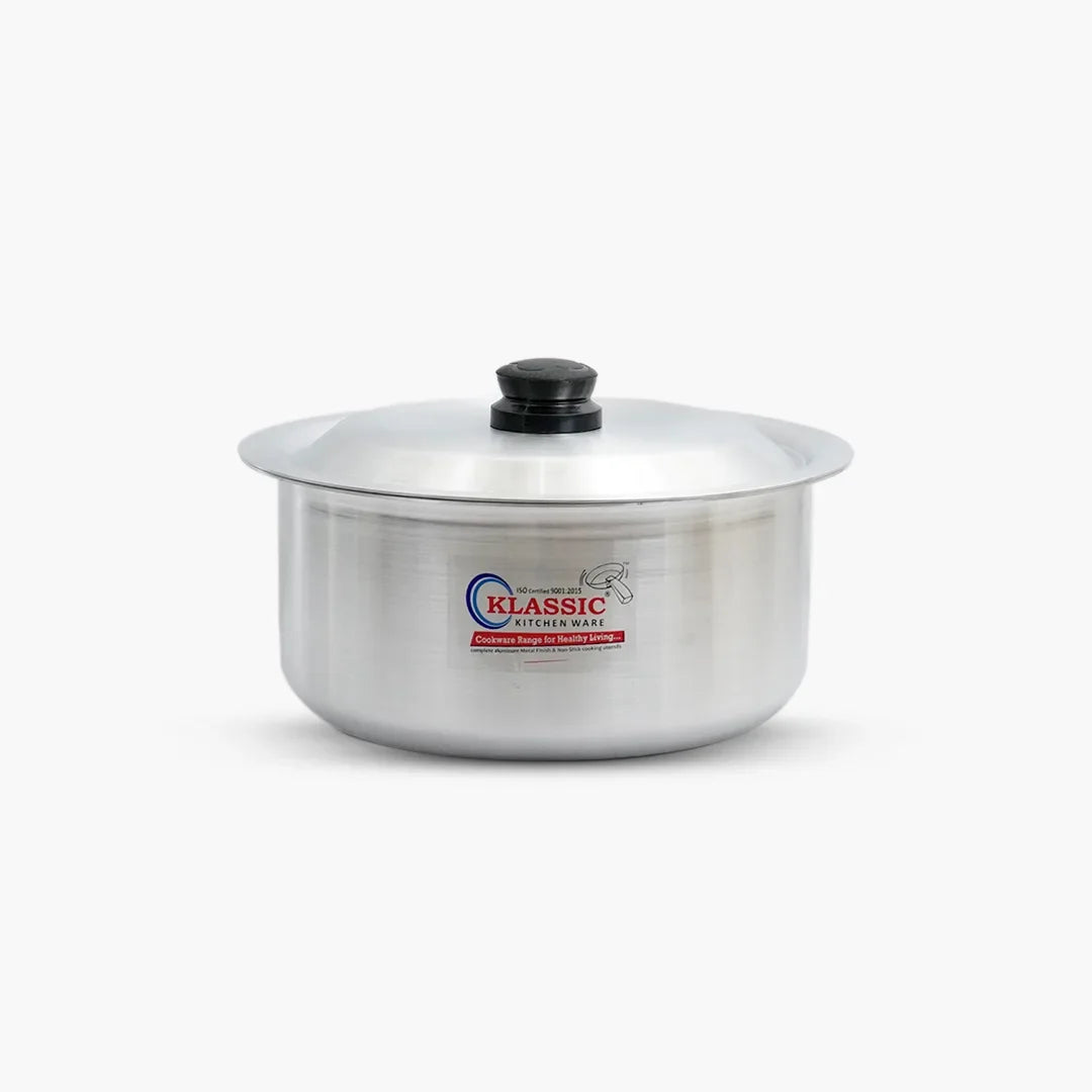KLASSIC Premium Aluminum Metal Finish Salvano Pot / Casserole - Klassic kitchenware Pk