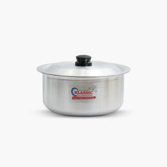 KLASSIC Premium Aluminum Metal Finish Salvano Pot / Casserole - Klassic kitchenware Pk