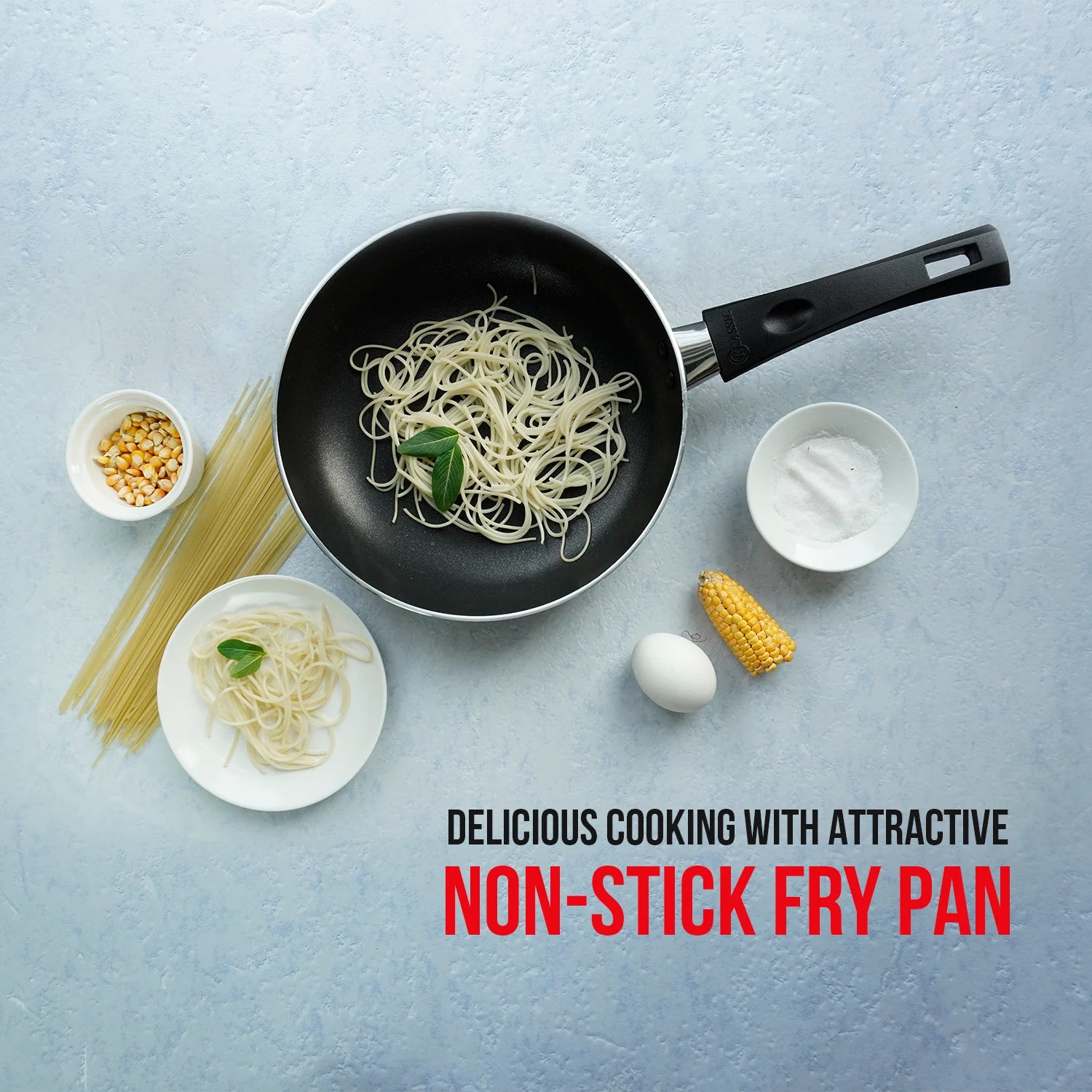 KLASSIC Induction Based Non Stick Round Frying Pan - Klassic kitchenware Pk