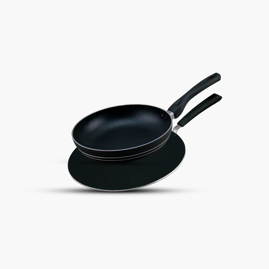 Klassic Combo Offer Nonstick Mini Kitchen Set 30.5cm Tawa with 22cm Frying Pan - Klassic kitchenware Pk