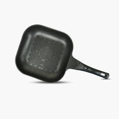 KLASSIC Die cast Marble Coating Grill Pan 28Cm - Black - Klassic kitchenware Pk