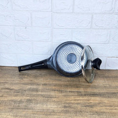 KLASSIC Die Cast Marble Coated Cookware Set 5 Pieces | Sauce and Pizza Pan + Cooking Pot | Combo Cookware Kitchen Set