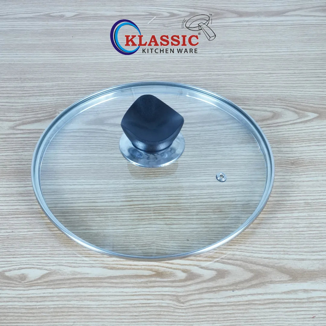 Klassic Best Quality Glass Lid Bakelite Knob - Klassic kitchenware Pk