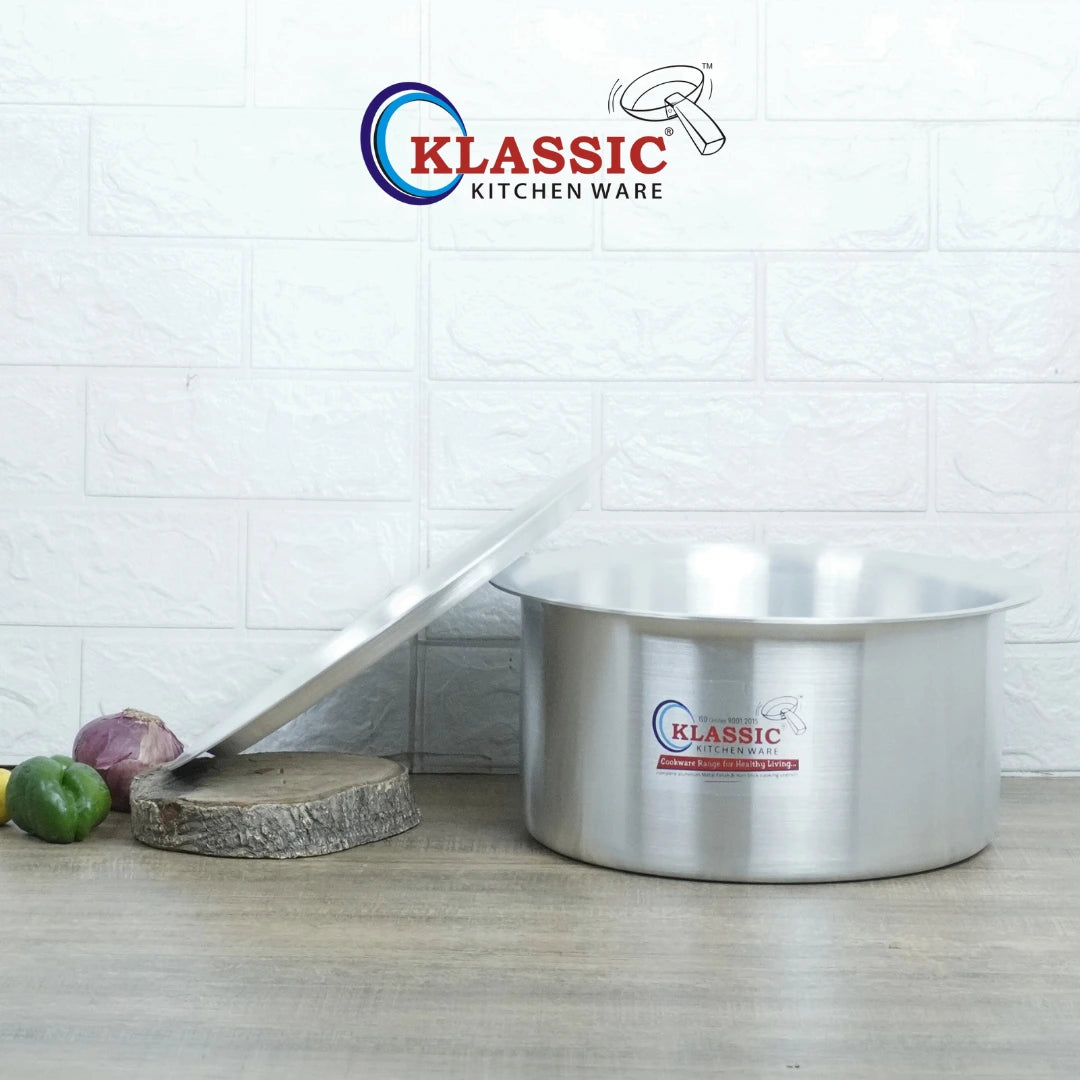 MetalFinishstainlessteelIndainaCookingpotsSets - Klassic kitchenware Pk