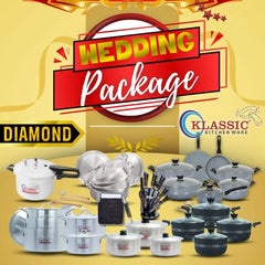 Klassic Premium Complete Jahez Wedding Package | Marble Coated Cookware Series - Premium Marble Coated Editon