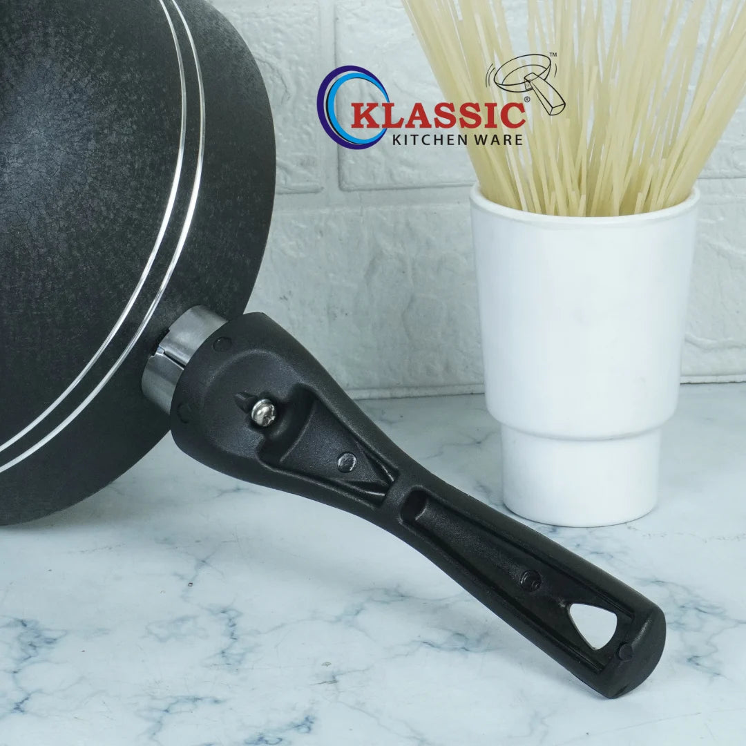 Klassic Best Quality Frying pan-Sauce pan Bakelite Handle - Klassic kitchenware Pk