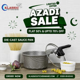 Die Cast Marble Coated Sauce Pan 18cm with Lid