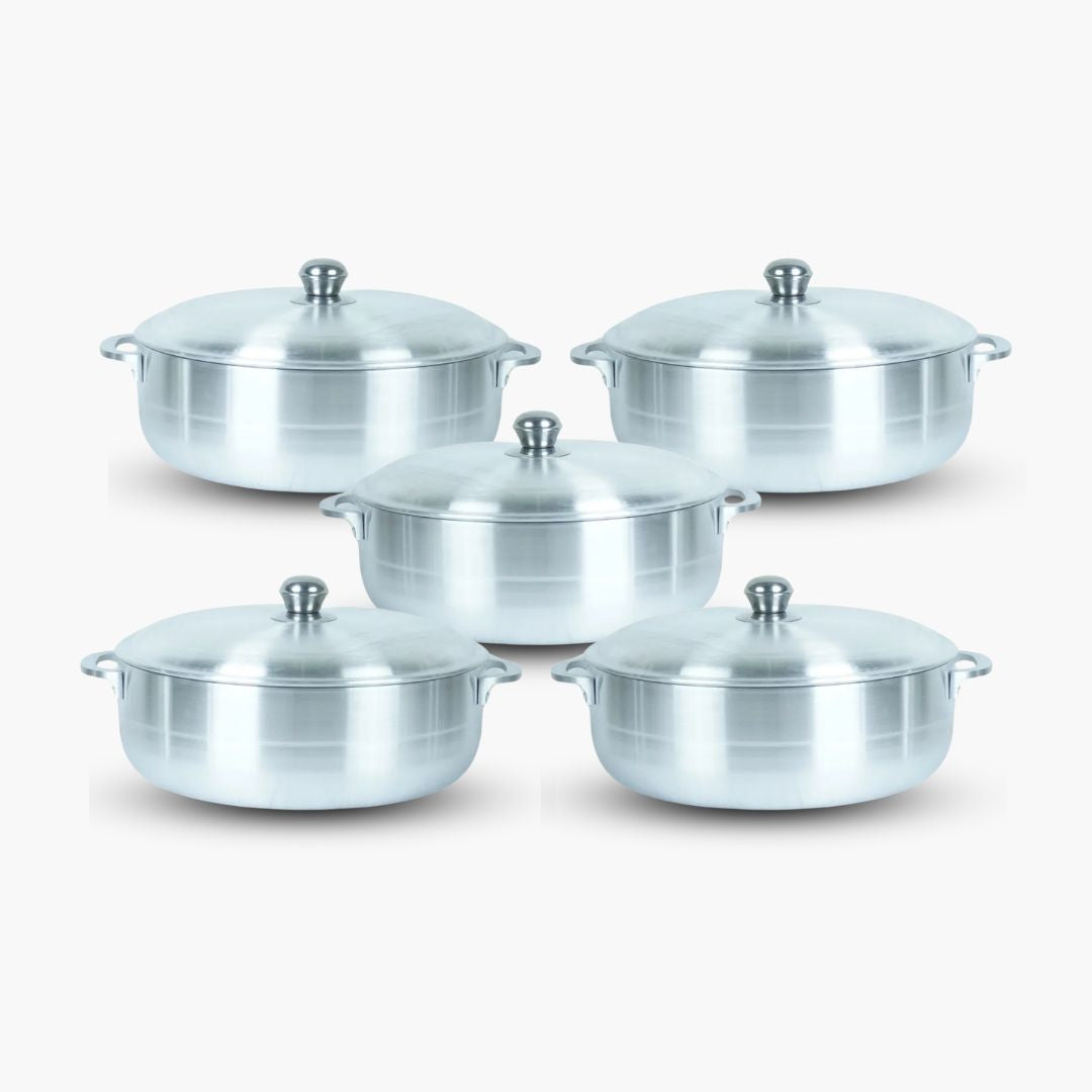 KLASSIC Heavy Gauage Caldero Wok Set | Woks Set with Lid