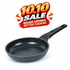 Klassic Die Cast Marble Coated Non-Stick Frying Pan – Black