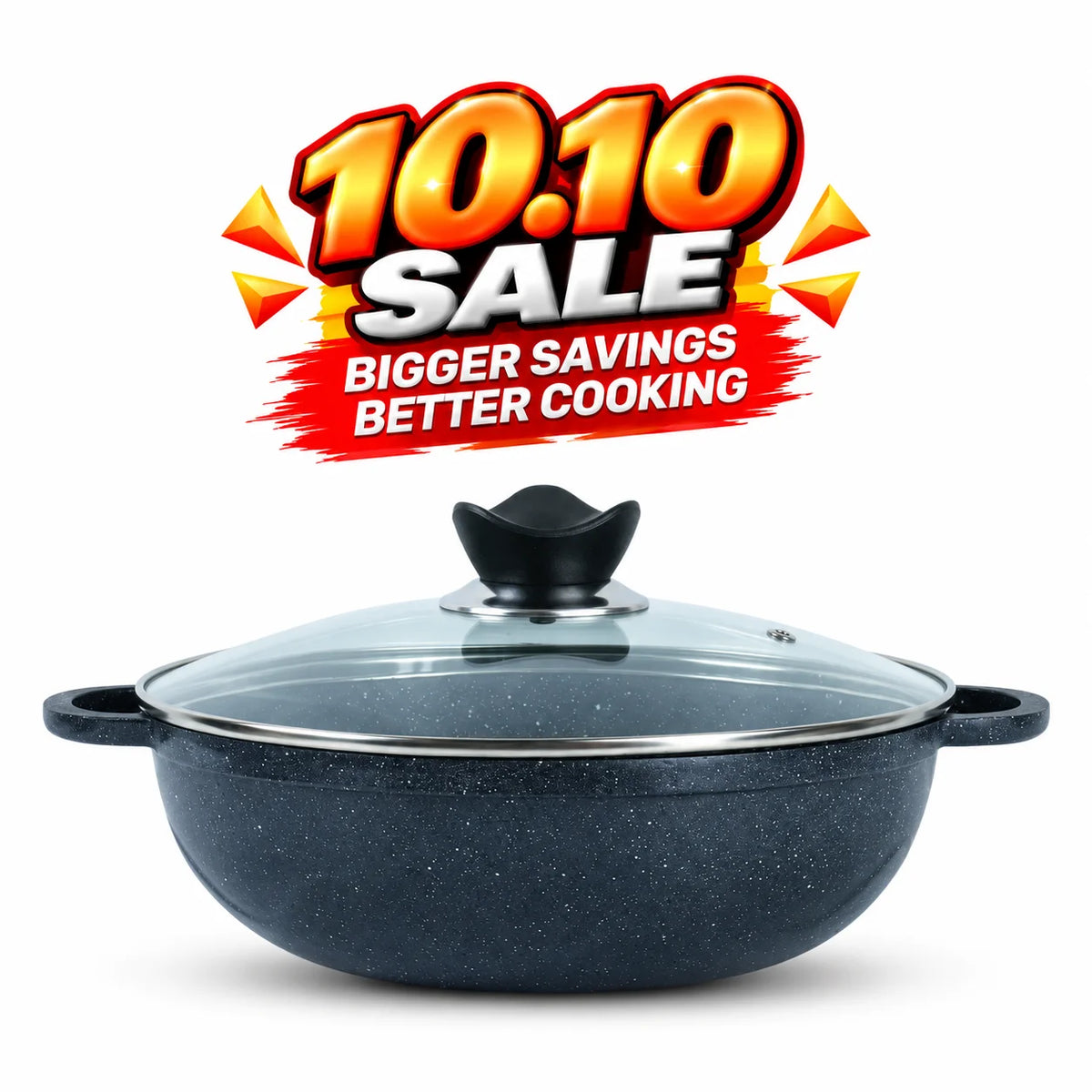 Die Cast Caldero Wok Black - Premium Klassic Kitchenware Cookware