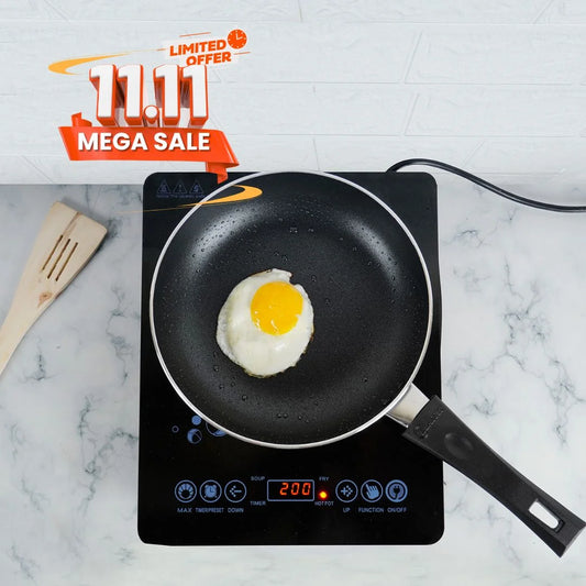 Klassic Induction Base Non-Stick Round Frying Pan – Gas & Induction Compatible 1080
