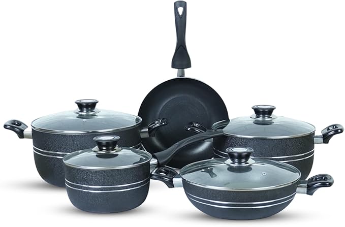 Classicor Invector Cookware Induction Base Non Stick Cookware Set – Klassic kitchenware Pk