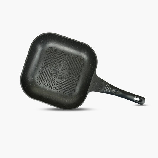 KLASSIC Die cast Marble Coating Grill Pan 28Cm - Black 1080