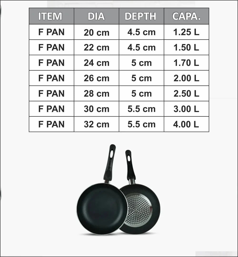 Klassic Die Cast Marble Coated Non-Stick Frying Pan – Beige