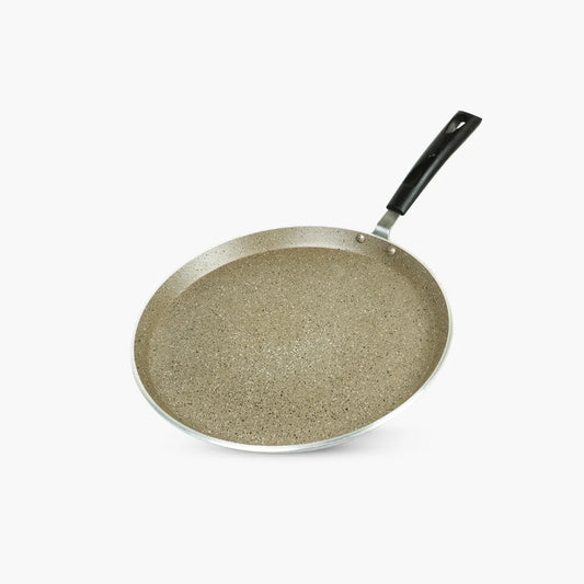 Klassic Marble Coated Pizza Pan / Hot Plate / Paratha Pan Fix Bakelite 30.5cm - Klassic kitchenware Pk 1080
