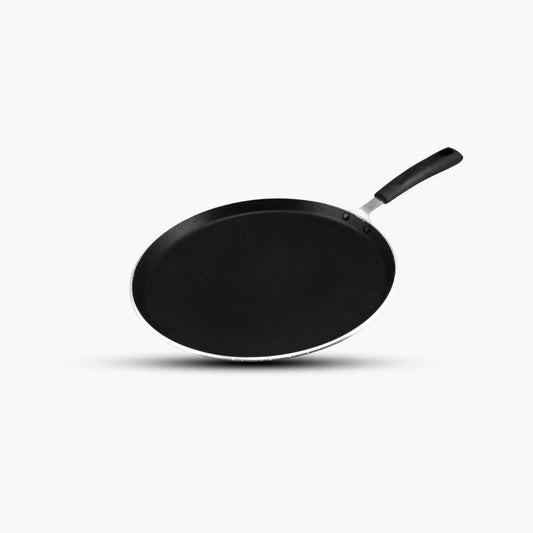 KLASSIC Non Stick Pizza Pan / Hot Plate / Paratha Pan Fix Bakelite Handle - Klassic kitchenware Pk 1080