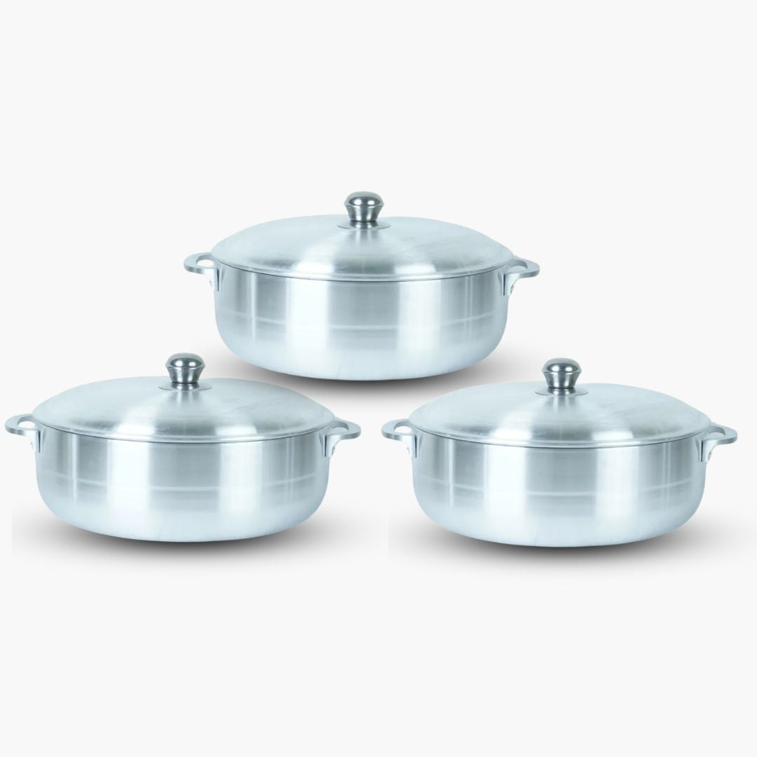 KLASSIC Heavy Gauage Caldero Wok Set | Woks Set with Lid