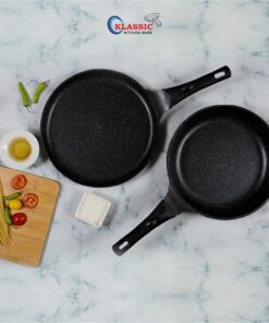Die Cast Frying Pan with Pizza Pan