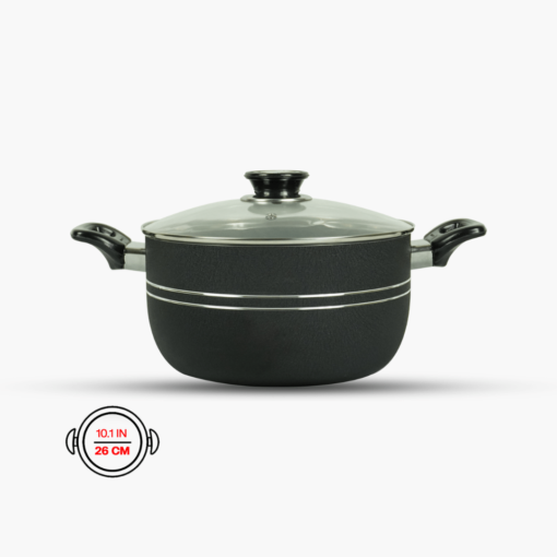 Nonstick Cooking Pot / Casserole 26cm black