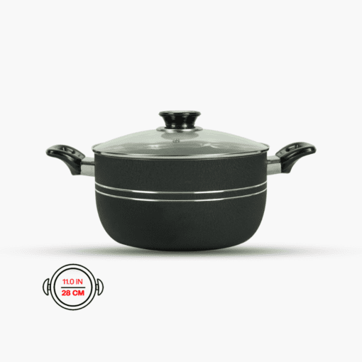 Non Stick Cooking pot 28cm black