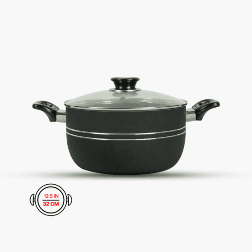 Non Stick Cooking Pot / Casserole 32cm black