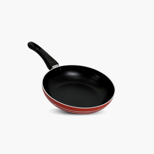Frying Pan Non Stick outer red