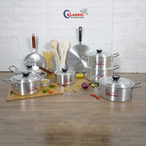 Gift cooking set Pack Aluminum alloy metal Set 17Pcs