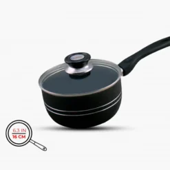 Non Stick Saucepan 16cm black