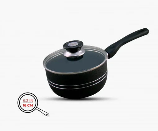 Non Stick Saucepan 16cm black