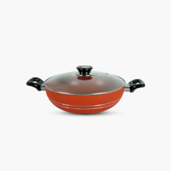 Wok Karahi Non Stick red