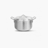 Cooking Pot Aluminum metal finish