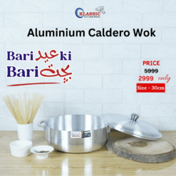 Caldero Wok Aluminum