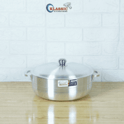 Caldero wok Aluminum Metal Finish