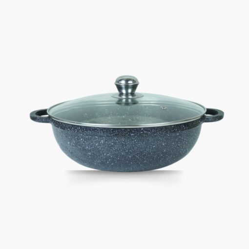 Die Cast Caldero Wok Black