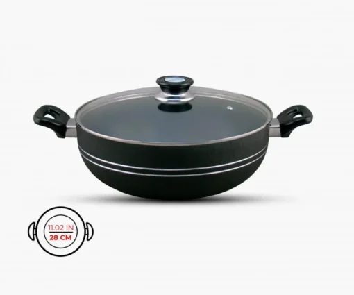 non stick wok /Karahi 28cm black